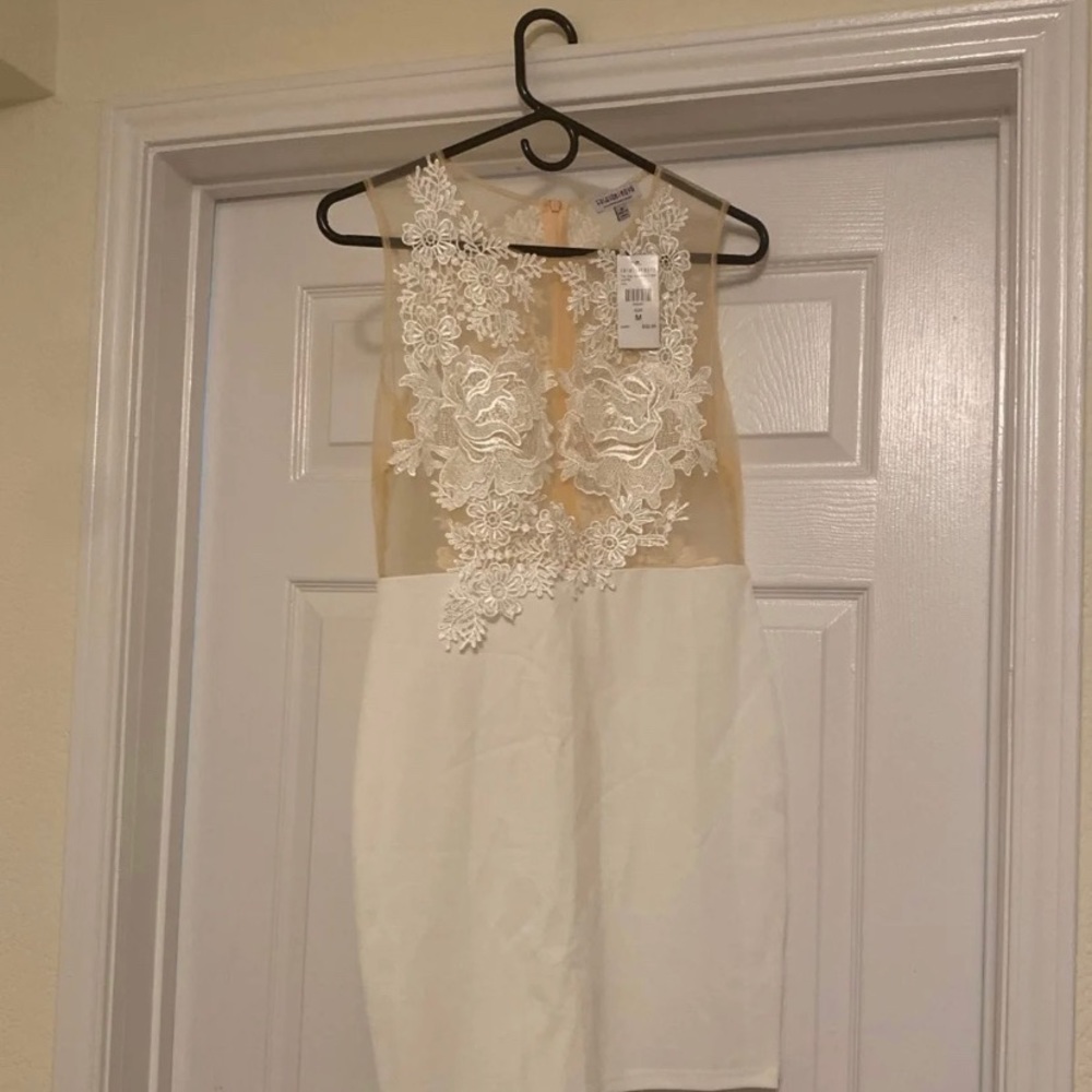 White dress